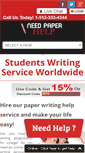 Mobile Screenshot of needpaperhelp.com